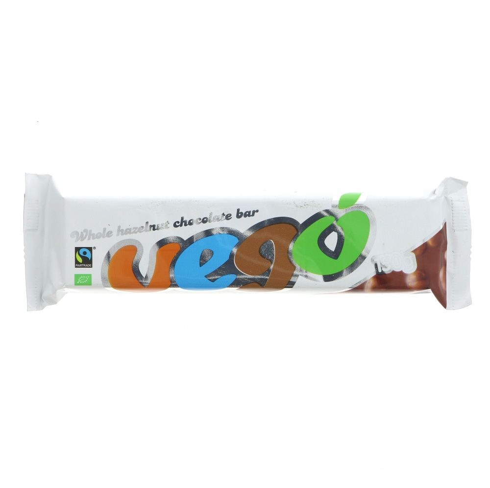 Vego Hazelnut Chocolate Bar Fairhaven Wholefoods Ltd